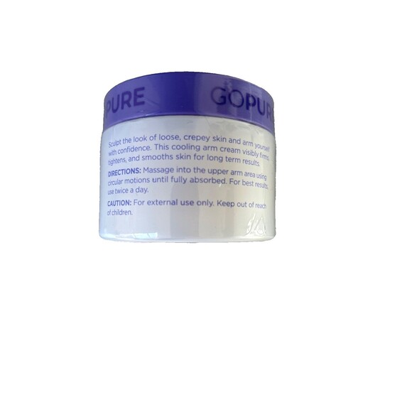 GOPURE Sculpt & Tone Arm Cream Firming & Tightening Hydrating Complex 3.4 fl oz - Picture 6 of 6